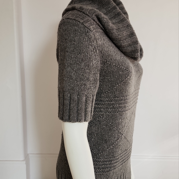 American Eagle Grey Cowl Neck Sweater - Picture 14 of 15